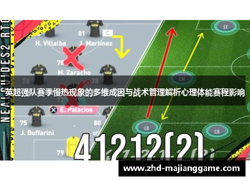 英超强队赛季慢热现象的多维成因与战术管理解析心理体能赛程影响